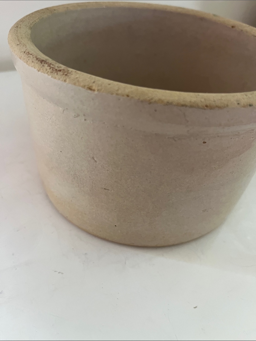 Vintage 1 Quart glazed crock - Picture 4 of 6